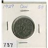 Image 1 : CANADA FIVE CENT COIN (1929)