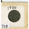 Image 1 : CANADA FIVE CENT COIN (1930)