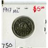Image 1 : ML CANADA FIVE CENT COIN (1947)