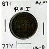 Image 1 : PRINCE EDWARD ISLAND ONE CENT (1871)