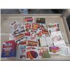 Image 1 : LARGE LOT OF ASSORTED BASEBALL CARDS AND PUZZLE CARDS (DONRUSS, LEAF KING, ETC..)