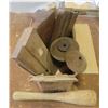 Image 1 : LOT OF MISC (WOOD PLANES, SPIGOTT, BOBBINS, ETC)