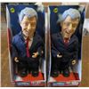 Image 1 : LOT OF 2 BILL CLINTON SINGING DOLLS (NOS)