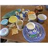 Image 1 : BOX OF COLLECTABLES (DISHES, GLASS WARE, ETC)