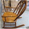 Image 3 : SMALL TODDLER ROCKING CHAIR (WOOD) *VINTAGE*