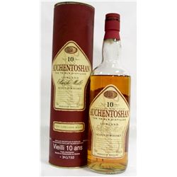 750ML BOTTLE OF AUCHENTOSHAN TRIPLE DISTILLED