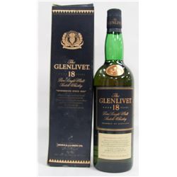 750ML BOTTLE OF THE GLENLIVET SCOTCH WHISKY