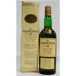 750ML BOTTLE OF GLENLIVET PURE SINGLE MALT