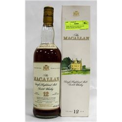 750ML BOTTLE OF MACALLAN SINGLE HIGHLAND MALT