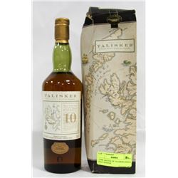 750ML BOTTLE OF TALISKER SINGLE MALT SCOTCH