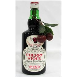 BOTTLE OF CHERRY STOCK LIQUORE
