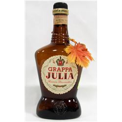 BOTTLE OF GRAPPA JULIA RISERVA STRAVECCHIA