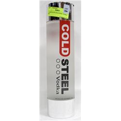 1L BOTTLE OF COLD STEEL VODKA 40%