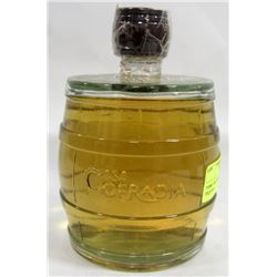 750ML BOTTLE OF CASA COFRADIA TEQUILA