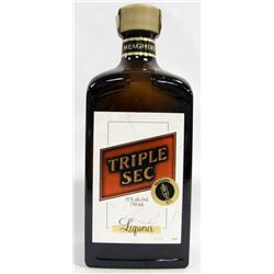 750ML BOTTLE OF TRIPLE SEC LIQUEUR