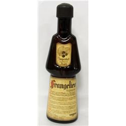 FRANGELICO LIQUEUR, 750ML. 24% ALCOHOL. HAZELNUT