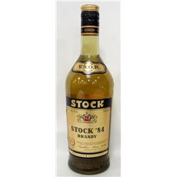 1984 STOCK BRANDY MADE IN ITALY 750ML 40% ALCOHOL