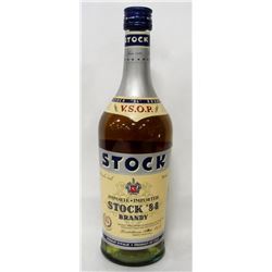 1984 STOCK BRANDY MADE IN ITALY 750ML 40% ALCOHOL