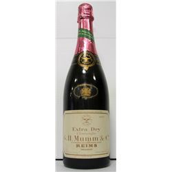 G.H MUMM & CO EXTRA DRY CHAMPAGNE 8% 26 FLOWERS