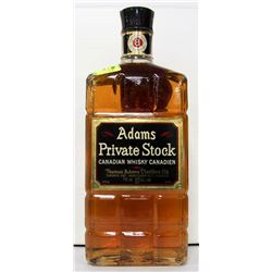 ADAMS PRIVATE STOCK WHISKY 710ML 40% ALC/VOL