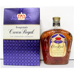CROWN ROYAL 750 ML 40% ALCOHOL.VOLUME, IN BOX