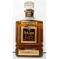 1966 CORBY VERY SPECIAL PARK LANE CANADIAN WHISKY
