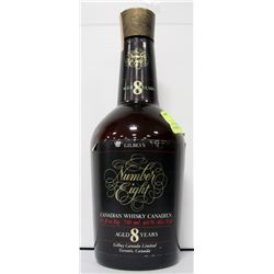1970 GILBEY'S NUMBER 8 CANADIAN WHISKY 8 YEARS OLD