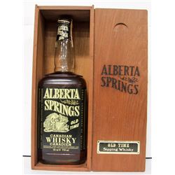 ALBERTA SPRINGS 710ML OLD TIME SIPPING WHISKY 40%