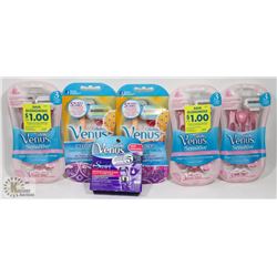 BAG OF ASSORTED RAZORS