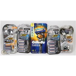 BAG OF ASSORTED RAZORS
