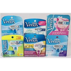 BAG OF ASSORTED REPLACEMENT RAZOR HEADS