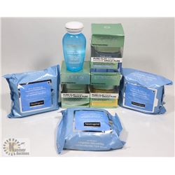 BAG OF NEUTROGENA AND LOREAL PRODUCTS