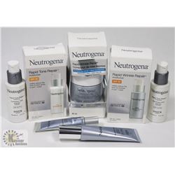 BAG OF ASSORTED NEUTROGENA PRODUCTS.