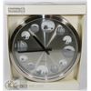 Image 1 : 15.5" DIAMETER WALL CLOCK