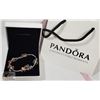 Image 2 : NEW! PANDORA STYLE 925 SILVER CHARM BRACELET