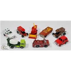 BAG OF ANTIQUE DINKY TOY CARS, MATCHBOX