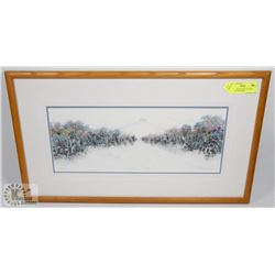 LIMITED EDITION WILLIE WONG WATERCOLOR 496/500