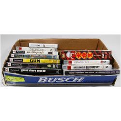 BOX OF ASSORTED GAMES