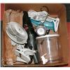 Image 1 : BOX W/HOUSEHOLD ITEMS INCL. PLACE