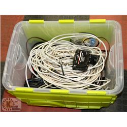 ARRIS BROADBAND DROP AMP, COAXLE CABLE CONTENTS