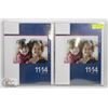Image 1 : NEW SET OF TWO 11X14 CLEAR PHOTO FRAMES