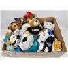 Image 1 : BOX OF COLLECTIBLE BEARS - HOCKEY, FOOTBALL,