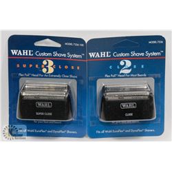 NEW WAHL FOIL SHAVER HEADS.