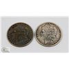 Image 1 : LOT OT TWO REPLICA MORGAN US DOLLARS