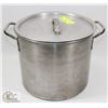 Image 1 : 10 QT STAINLESS STOCK POT