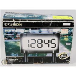 FUSION SOLAR HOUSE NUMBERS