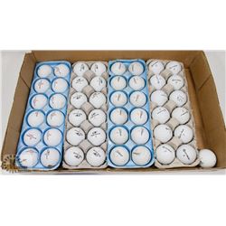 TRAY OF GOLF BALLS