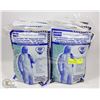 Image 1 : BUNDLE OF 10 NORTH FR  DISPOSABLE COVERALLS