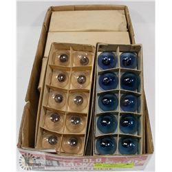 5 BOXES OF NEW OLD STOCK VINTAGE PEERLESS AUTO