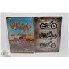 Image 1 : TWO MANCAVE METAL SIGNS .